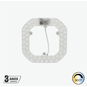 Módulo LED Magnético CCT3 25W 3800Lm 193x193mm Maxled