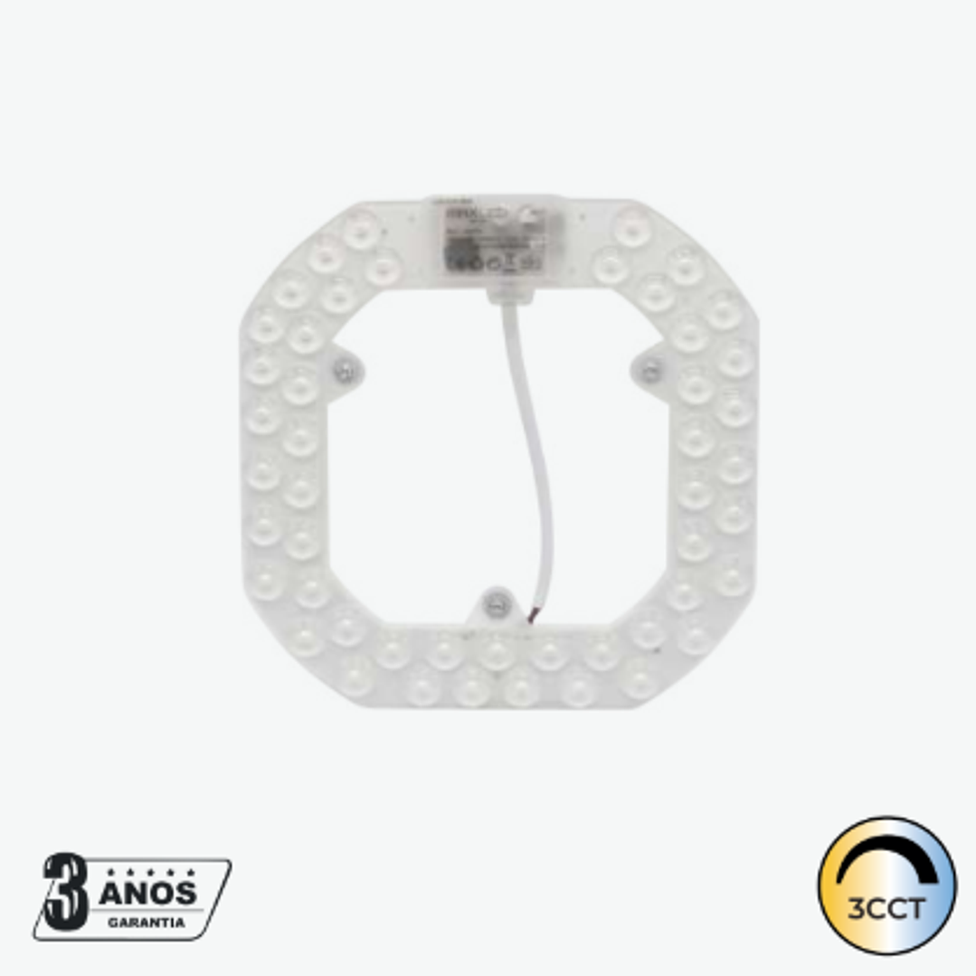 Módulo LED Magnético CCT3 25W 3800Lm 193x193mm Maxled 1