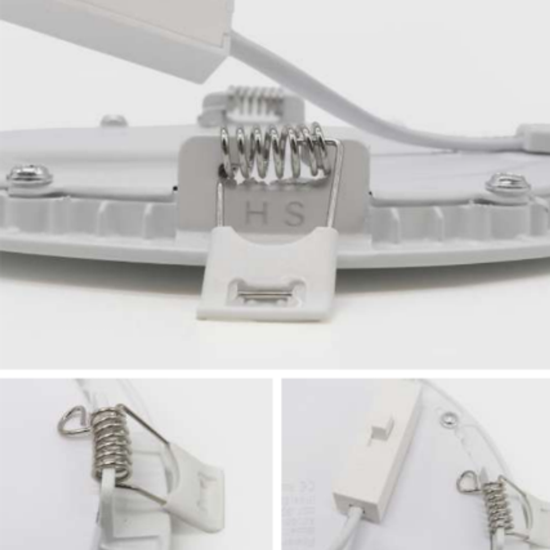 Painel LED 6W 480Lm Redondo Branco IP44 CCT3 Maxled 4