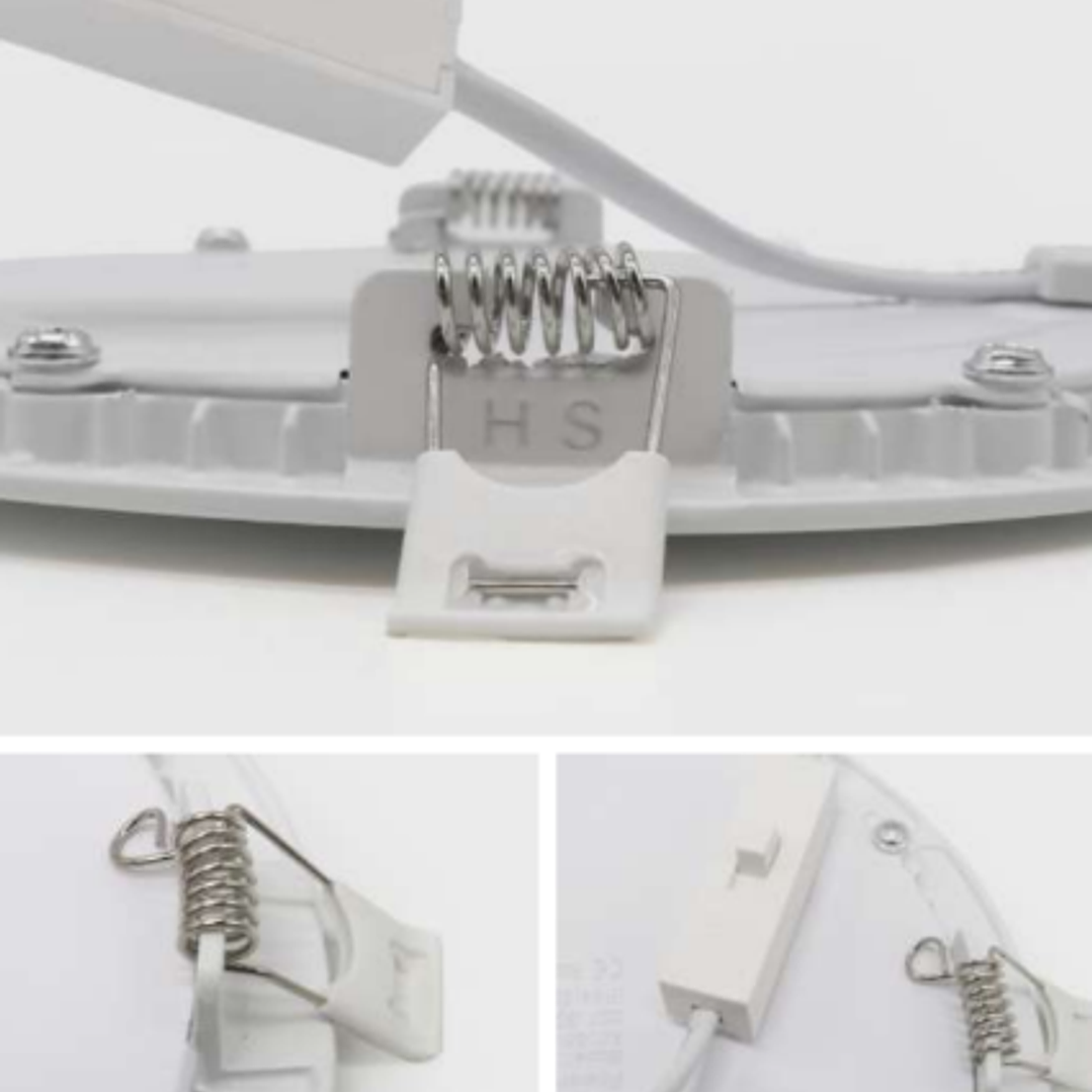 Painel LED 5W 400Lm Redondo Branco IP44 CCT3 Maxled 4