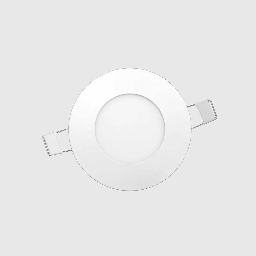 Painel LED 5W 400Lm Redondo Branco IP44 CCT3 Maxled 2