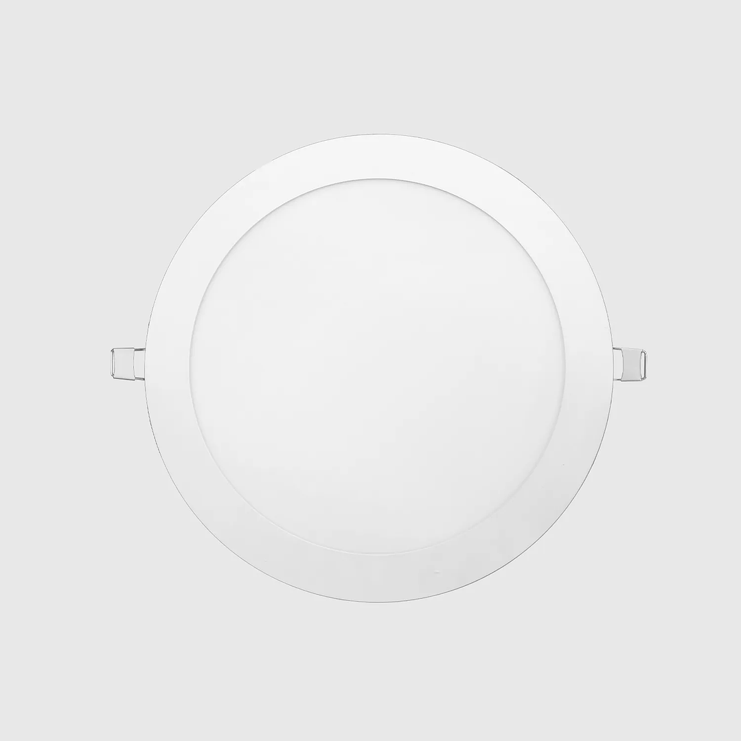 Painel LED 18W 1440Lm Redondo Branco IP44 CCT3 Maxled 2