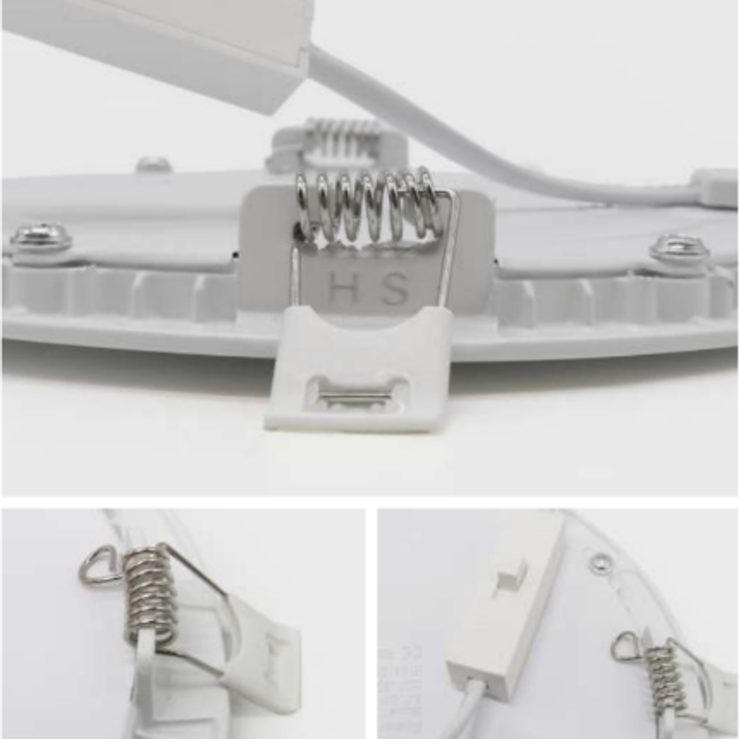 Painel LED 9W 720Lm Redondo Branco IP44 CCT3 Maxled 4