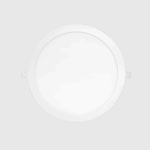 Painel LED 24W 1920Lm Redondo Branco IP44 CCT3 Maxled