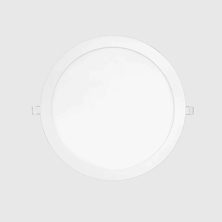 Painel LED 24W 1920Lm Redondo Branco IP44 CCT3 Maxled 2