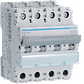 Disjuntor 4 Pólos 16A Curva C 6/10kA 4 Módulos Hager - Thumbnail 1
