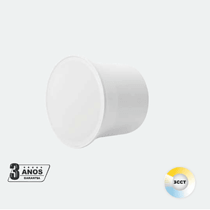  Módulo LED para aro GU10 3CCCT 7W 630Lm 120º Branco IP44 Maxled