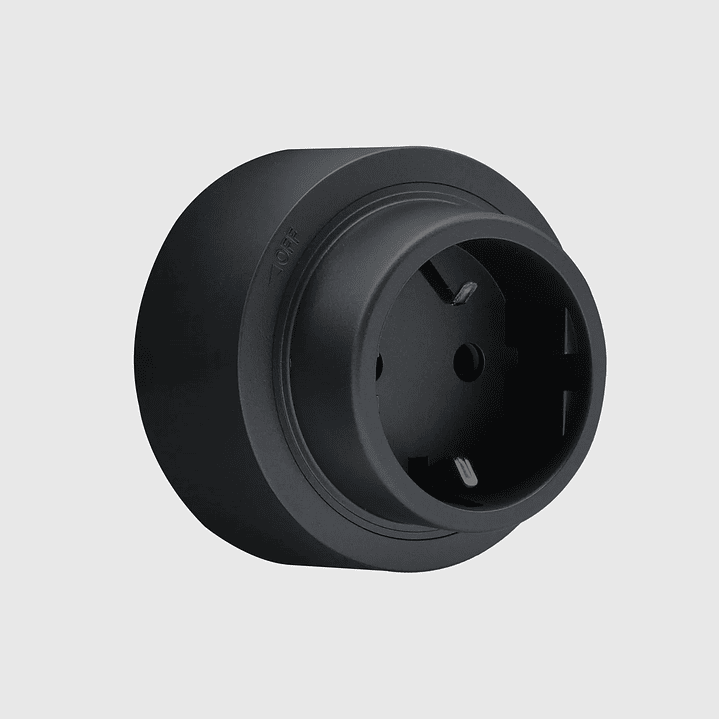 Tomada Magnética UE Preto - R-Electric 2