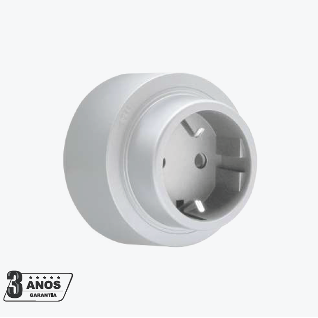 Tomada Magnética UE Branco - R-Electric 2