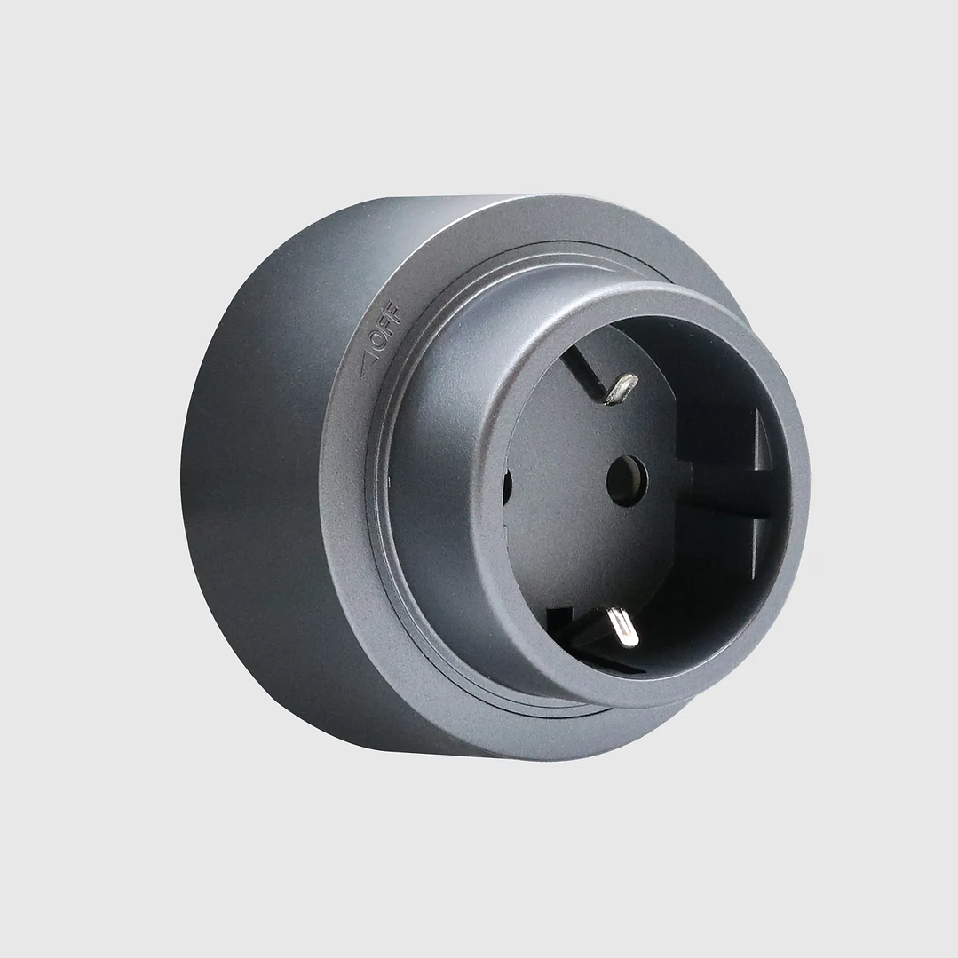 Tomada Magnética UE Cinza - R-Electric 2