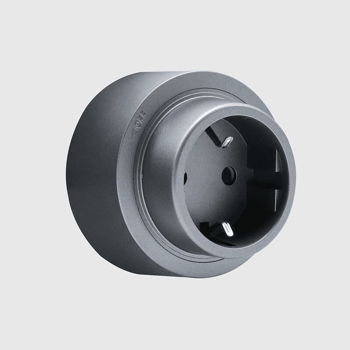 Tomada Magnética UE Cinza - R-Electric 2