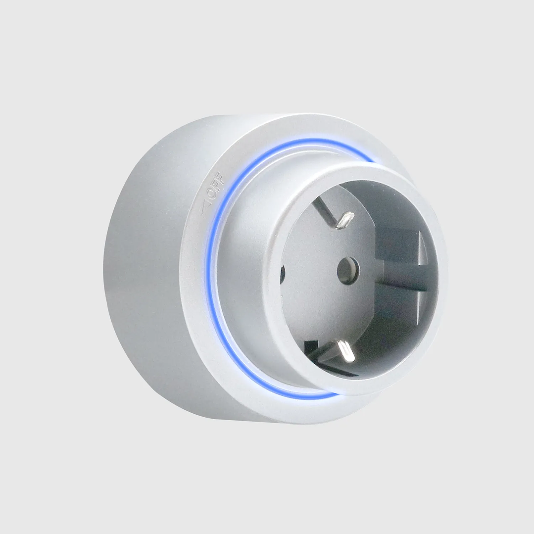 Tomada Magnética UE com LED Branco - R-Electric 2