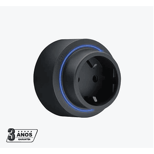 Tomada Magnética UE com LED Preto - R-Electric
