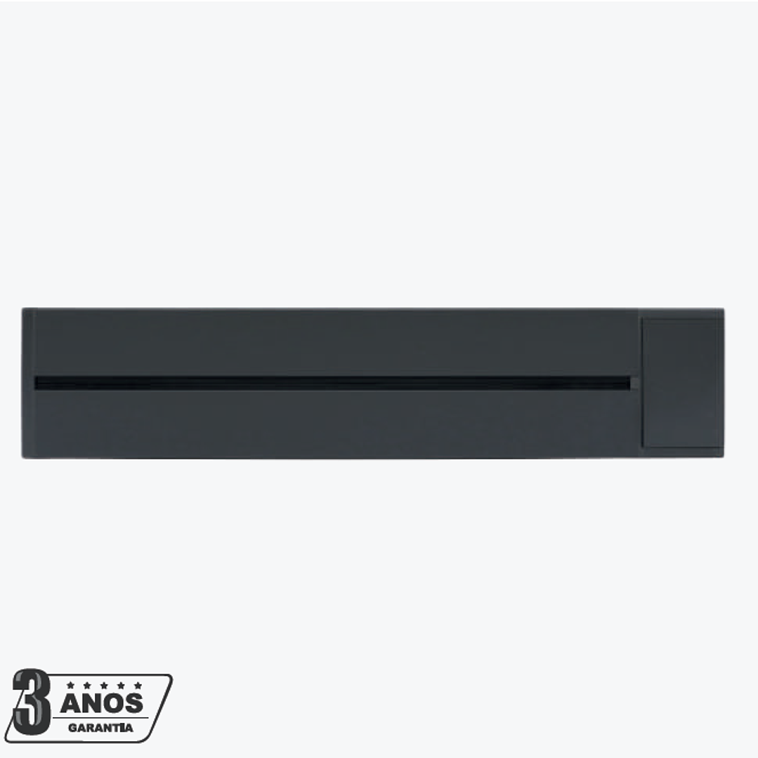 Calha Tomadas Magnéticas Com Interruptor 400/800/1200mm Cinza - R-Electric 1