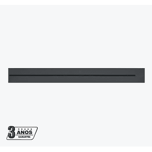 Calha Tomadas Magnéticas Com Interruptor 400/800/1200mm Cinza - R-Electric