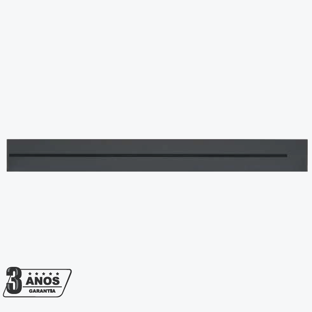 Calha Tomadas Magnéticas Com Interruptor 400/800/1200mm Cinza - R-Electric 2