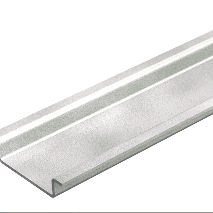 Calha DIN, não perfurada GTP 2M OBO 1