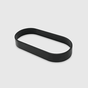 Aro Preto Alterável para plafon 220x105mm - 49891 - Maxled 