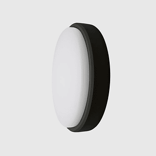 Aplique Plafon LED 23W/18W/12W 3CCT Redondo Ø28 cm 2415Lm Preto IP65 Maxled