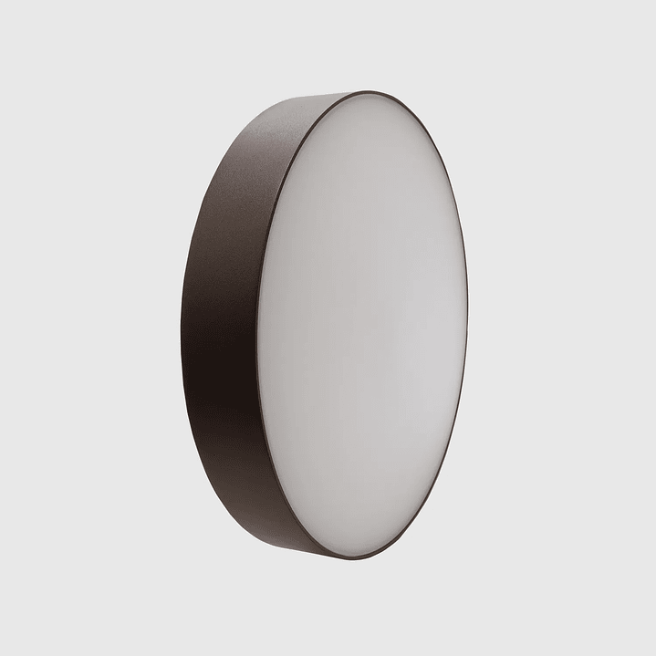 Aplique Plafon LED 30W 3CCT Redondo Ø32 cm 2800Lm Corten IP65 Maxled 1