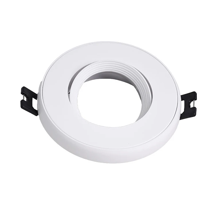 Aro de encastrar ONIRO Para GU10 redondo Alt.2,5xD.9cm policarbonato (PC) branco 3