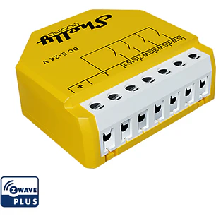 Shelly Qubino Wave i4 DC - Módulo de ativação de cenários para automação Z-Wave™ (5-24V DC) - 4 entradas