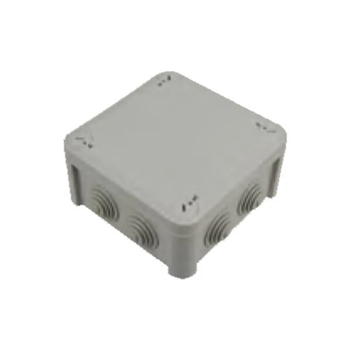 Caixa de Derivação Estanque 115x115x60mm Modelo B115 IP66 Cinza Soflight 1