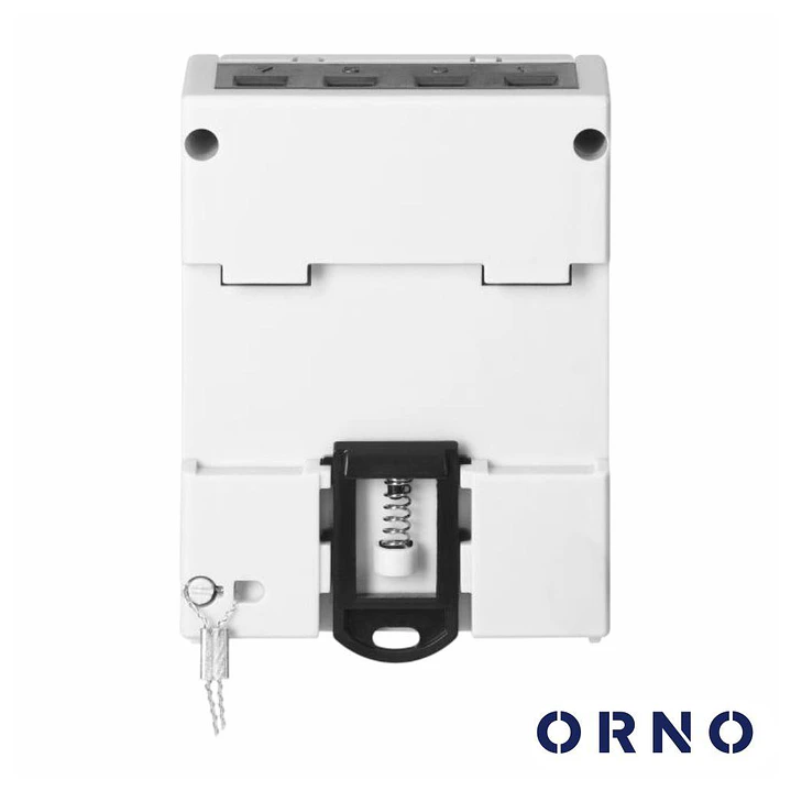 Contador de Energia Trifásico 230V/80A 4.3 Módulos Din ORNO 4