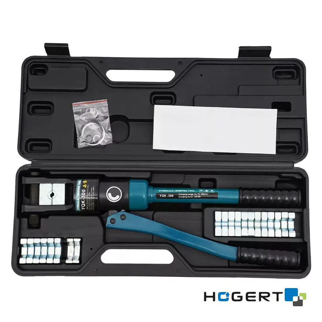 Alicate de Cravar Hidráulico para Terminais Cobre/Alumínio 1