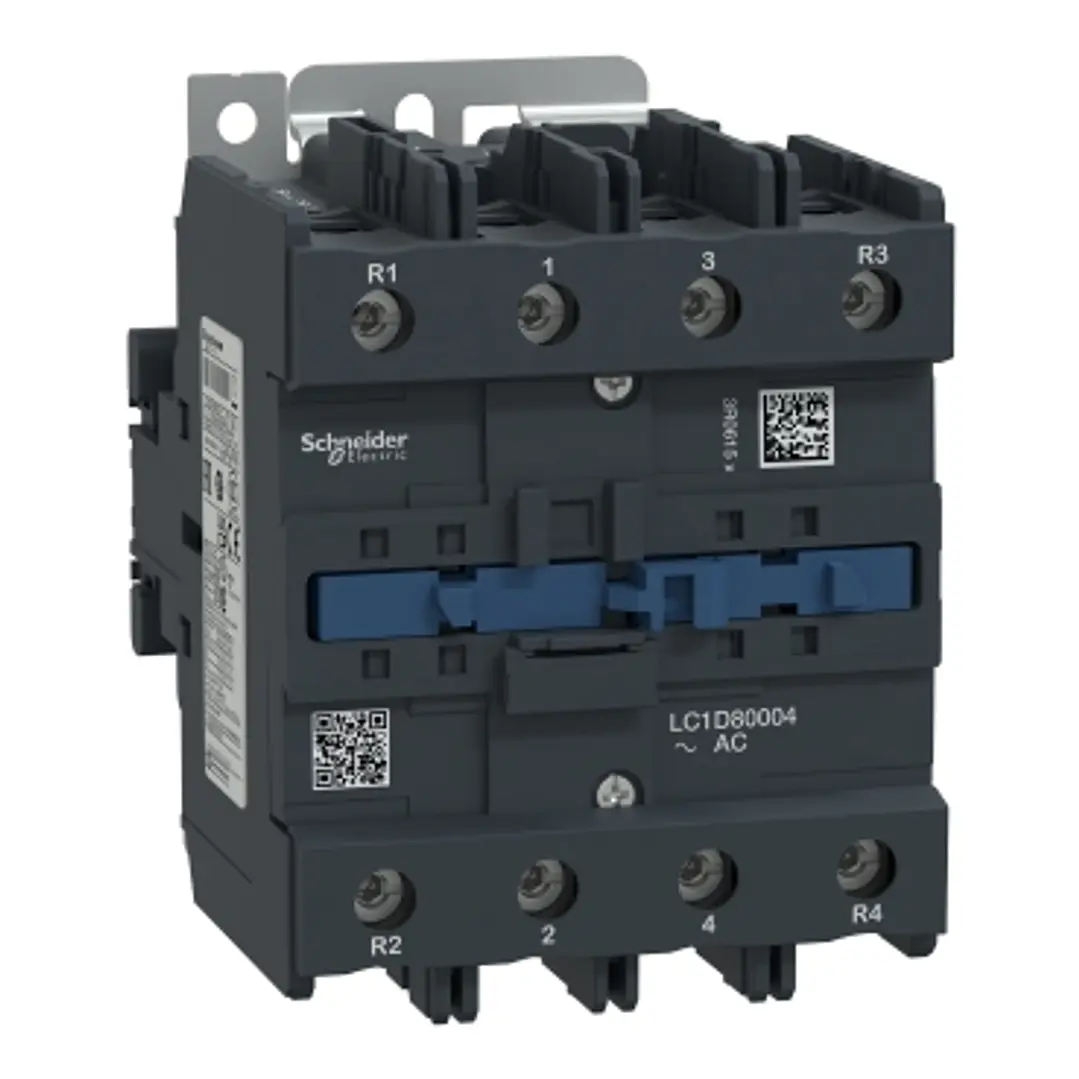 Contactor Tesys D - 4P(4 NA) - AC-1 - <= 440 V 125 A - 400 V CA 50/60 Hz bob Schneider 1