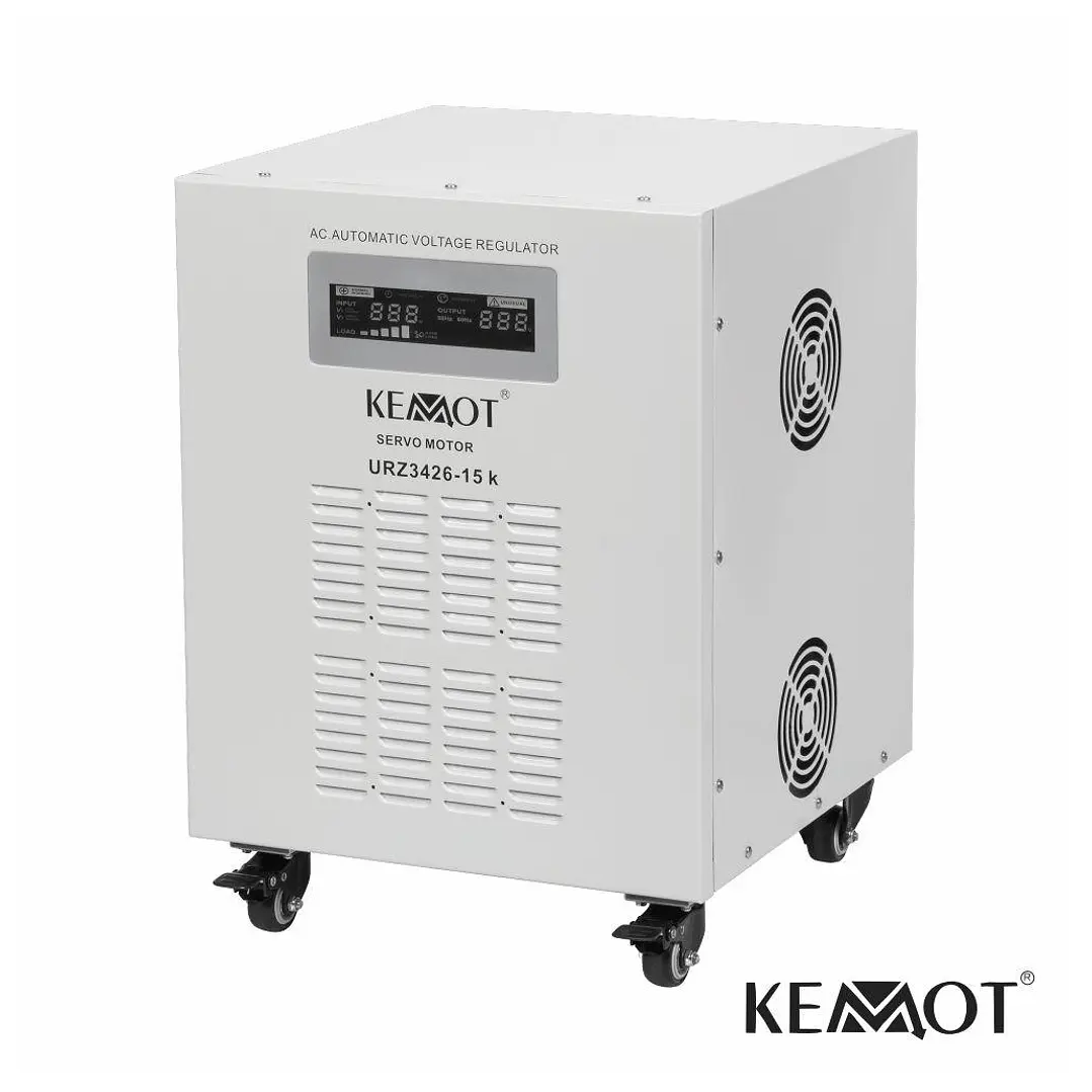 Estabilizador Automático Tensão Servomotor 15000VA Kemot 1