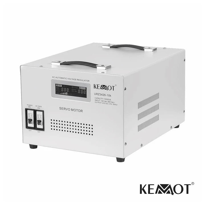 Estabilizador Automático Tensão Servomotor 10000VA Kemot 1