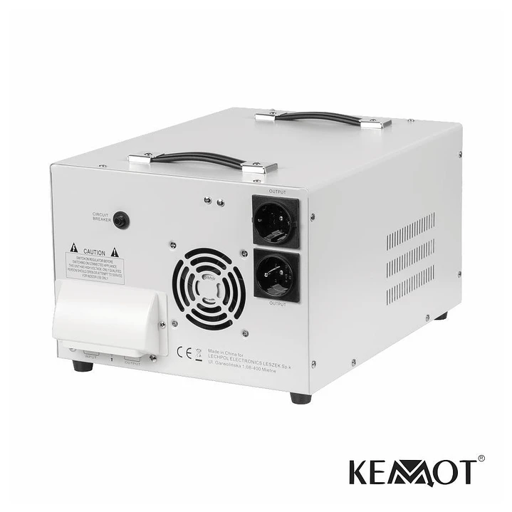 Estabilizador Automático Tensão Servomotor 10000VA Kemot 2