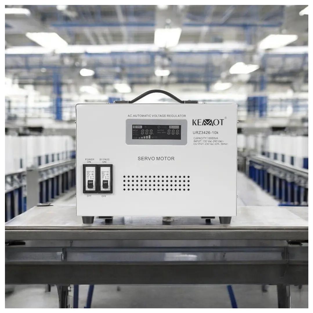 Estabilizador Automático Tensão Servomotor 10000VA Kemot 3
