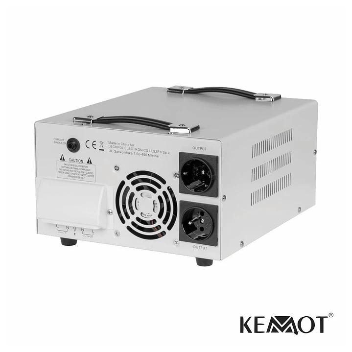 Estabilizador Automático Tensão Servomotor 5000VA Kemot 2