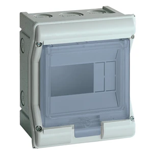 Quadro Eléctrico / Caixa Vector Estanque IP55 1 Fila 4/6M Hager