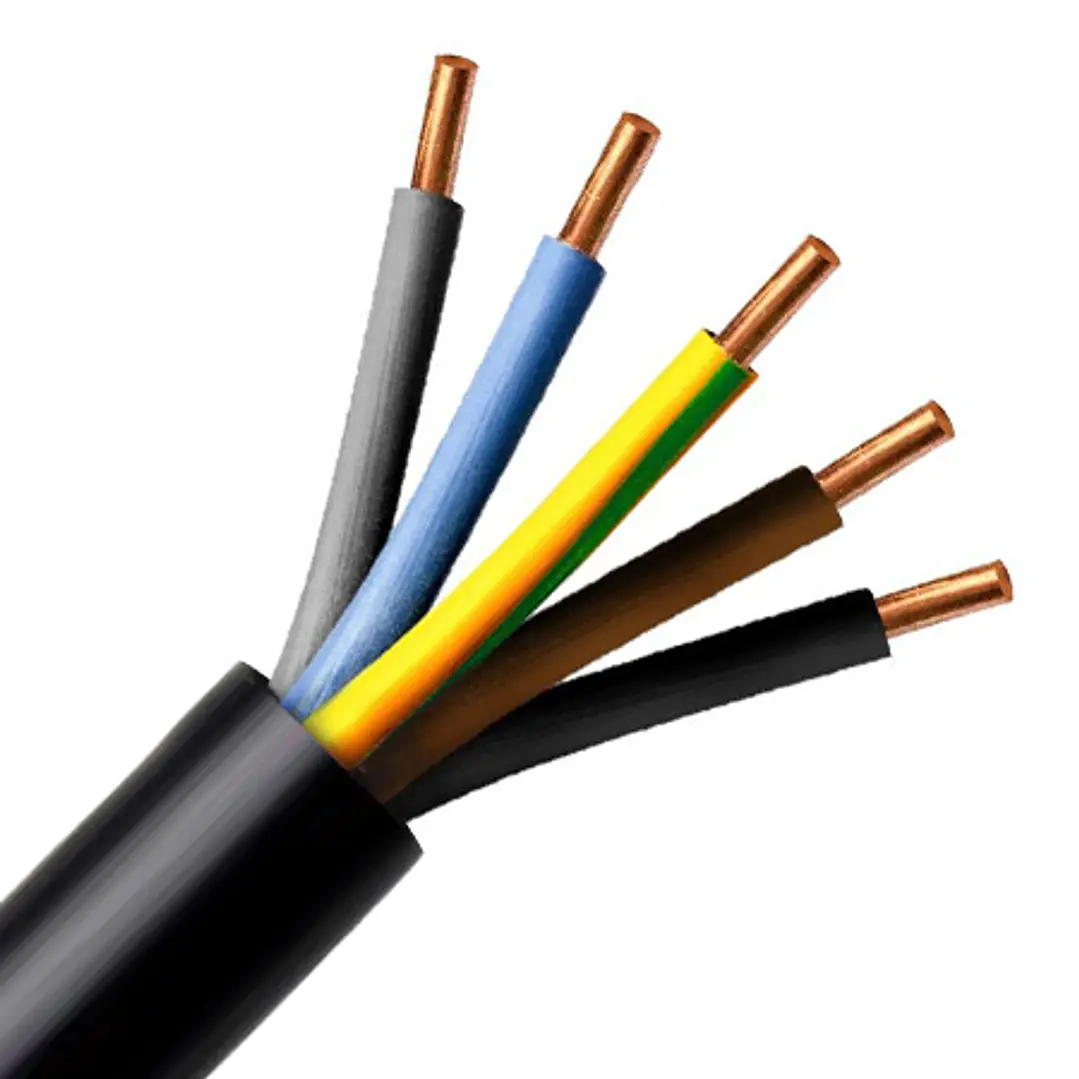 Cabo Rígido XV 5G2,5mm2 Preto - 100%Cu 1