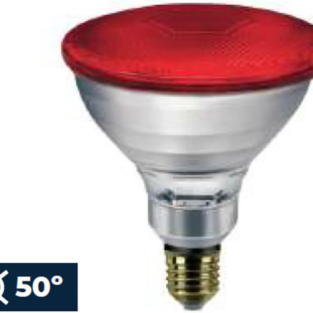 Lâmpada PAR38 E27 Infravermelho - 175W - Aquecimento de Pratos - Dimavél - Maxled 1