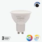 Lâmpada Smart LED WIFI / Bluetooth  RGB+CCT3 420Lm GU10 5W Maxled - vignette 1