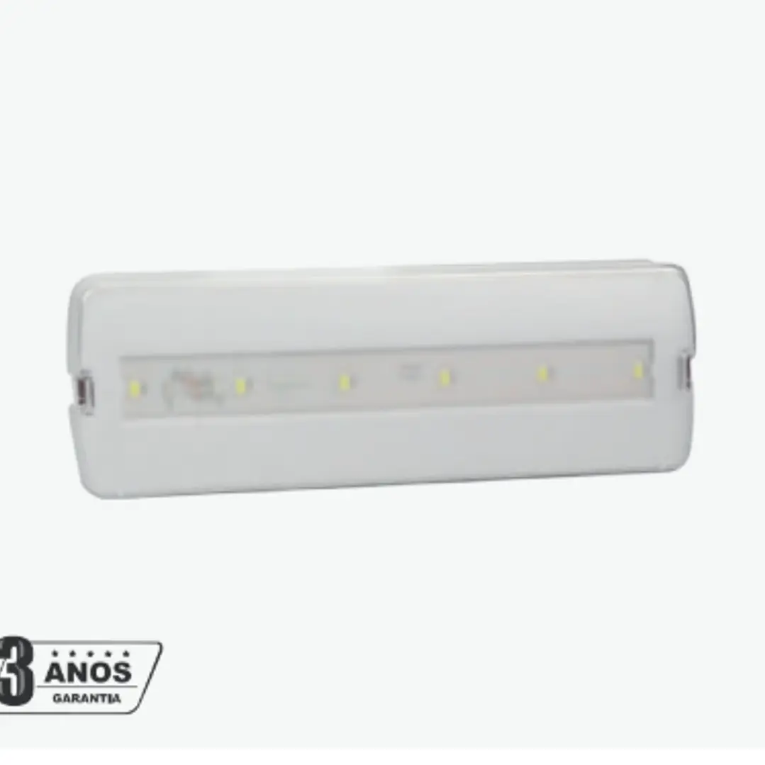 Armadura Emergência Permanente e não Permanente 6500K 3W 150Lm IP20 - R-Electric 1
