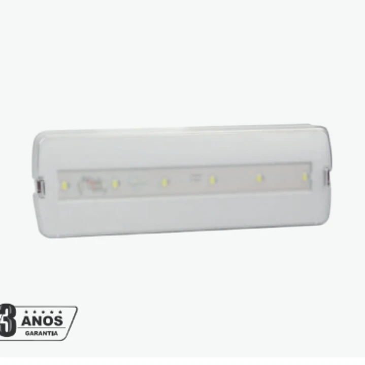 Armadura Emergência Permanente e não Permanente 6500K 3W 150Lm IP20 - R-Electric 1