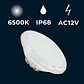 Lâmpada Led Piscina PAR56 18W 1800lm 6500K Maxled - thumbnail 1