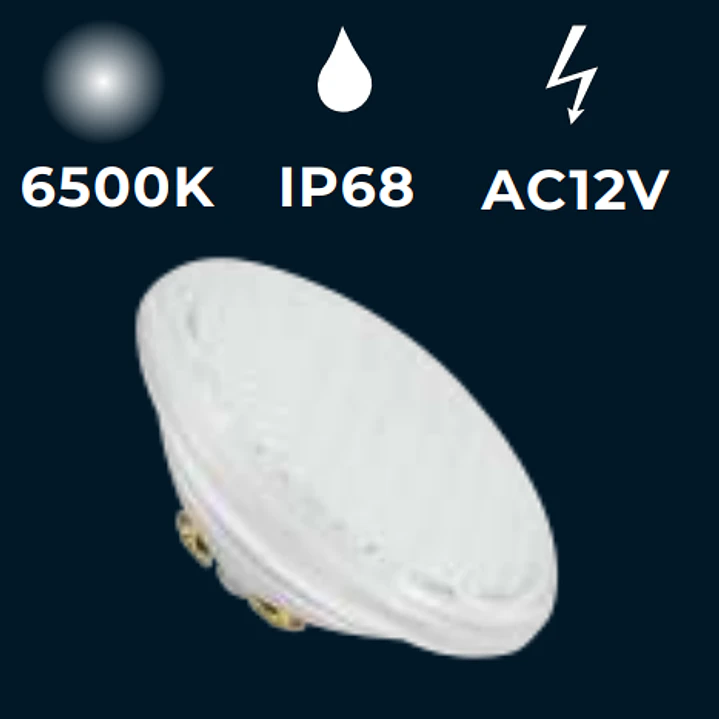 Lâmpada Led Piscina PAR56 35W 3500lm 6500K Maxled 1