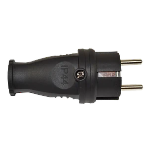 Ficha Macho Schuko Borracha 16A SL-E8060P Soflight
