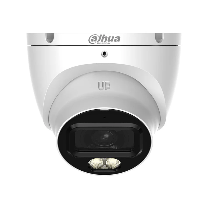 Domo IP Dahua 5 MP com Smart Dual Light e ótica fixa de 2,8 mm CCTV 2