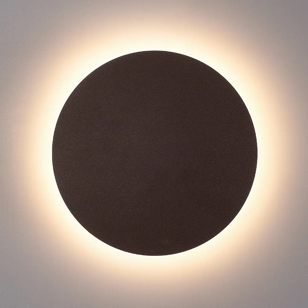 Aplique LED De Parede 9W 1040lm Ø18x4 cm Branco | Corten | Antracite IP54 Maxled 7