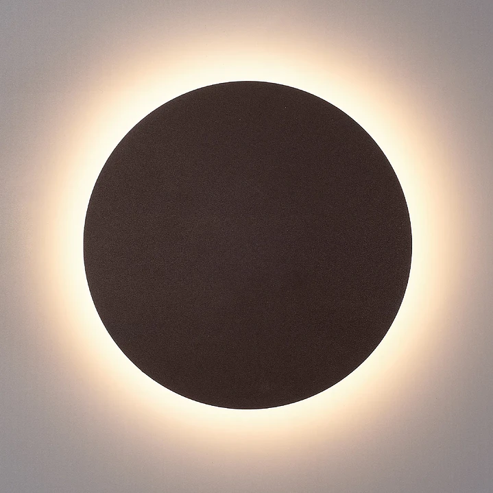 Aplique LED De Parede 9W 1040lm Ø18x4 cm Branco | Corten | Antracite IP54 Maxled 7