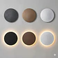 Aplique LED De Parede 9W 1040lm Ø18x4 cm Branco | Corten | Antracite IP54 Maxled - Miniatura 1