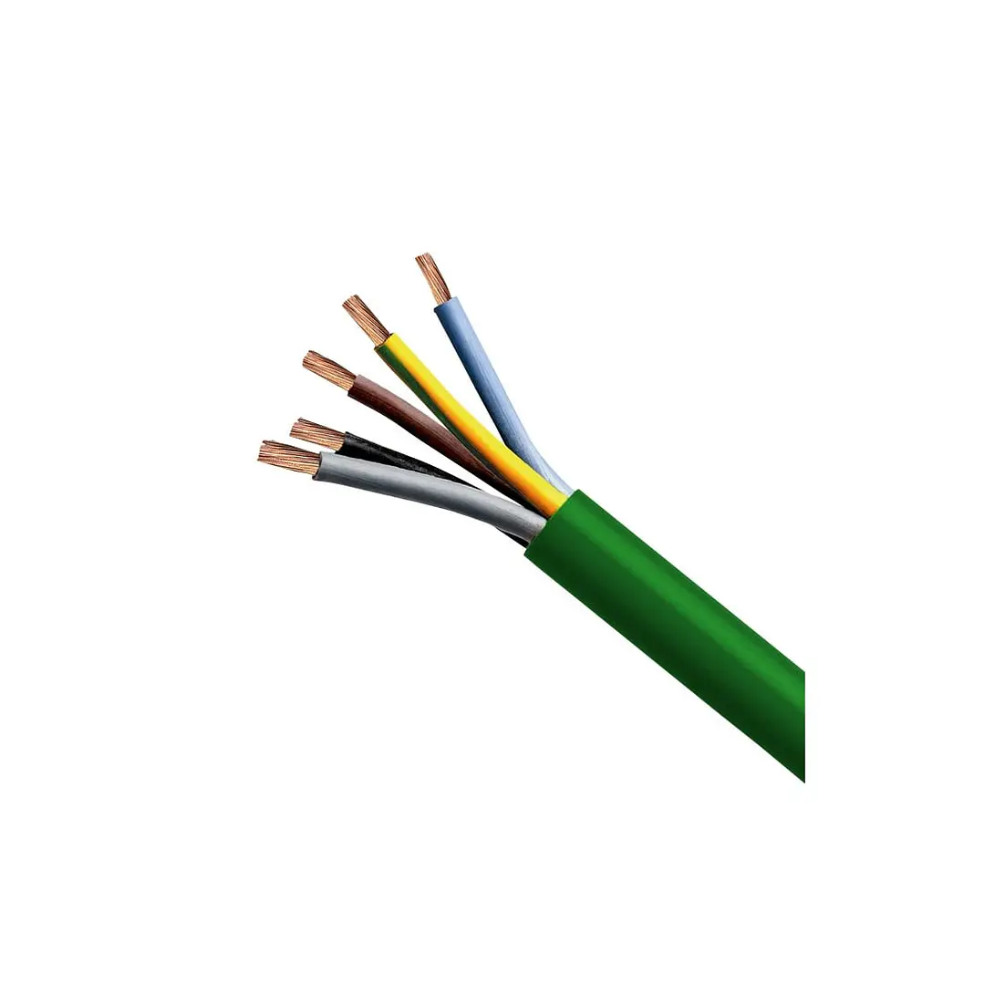 CABO FXG ZH 5G6 VD BOB CPR RZ1-K [AS] 0,6/1KV 5G6mm2 Verde Livre Hologéneos 1