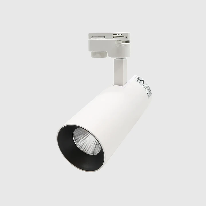 Zunit - Projetor de calha Led - 1 circuito 28W Ø74 x 175 mm CCT3 2400lm - Maxled 6
